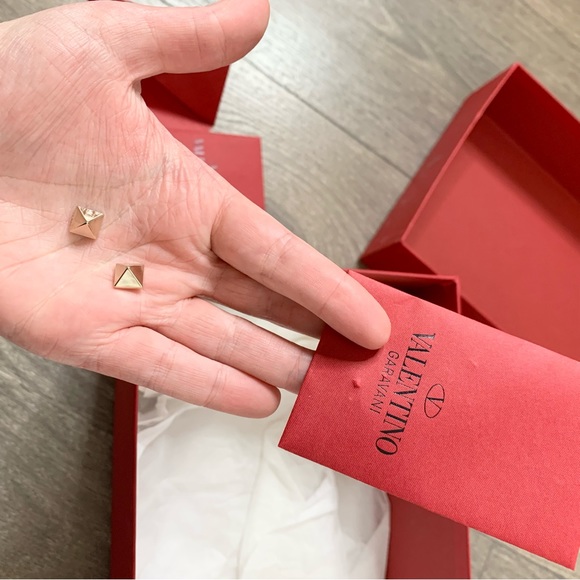 Valentino Rockstud Jelly Thong Sandals Power Nude Bows Studs Size 6 - Picture 11 of 14